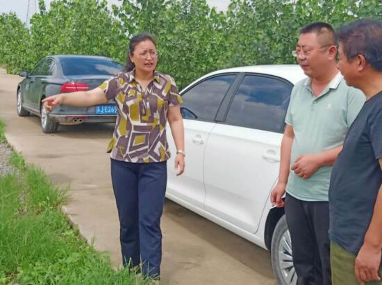 濱海縣天場鎮(zhèn)一線巡查壓實防汛責任