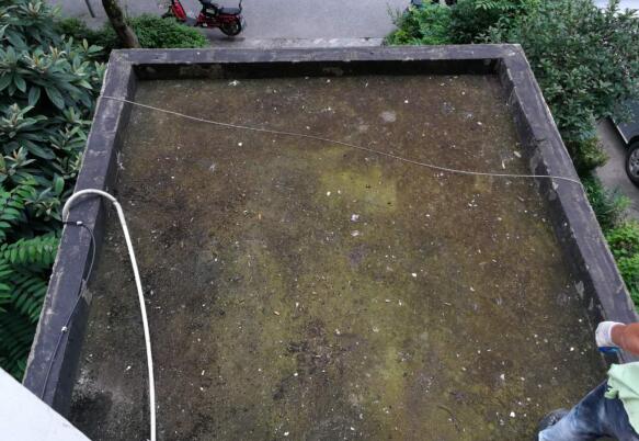 文康苑社區(qū)集中清理單元門(mén)平臺(tái)垃圾 提升居民生活環(huán)境