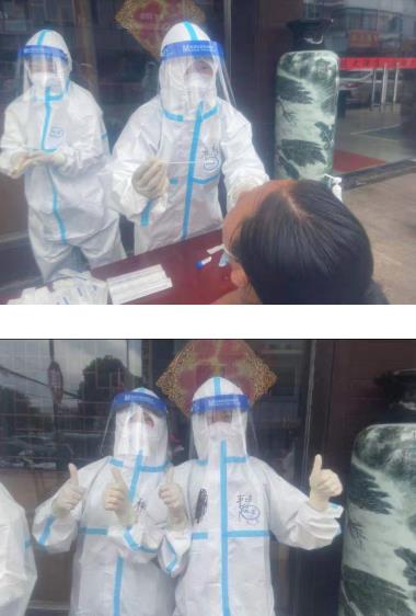 參與“應檢盡檢”三天兩夜采樣 只睡七八個小時