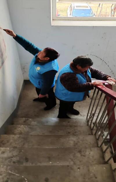 芝嘉迎新年 樓道換新顏